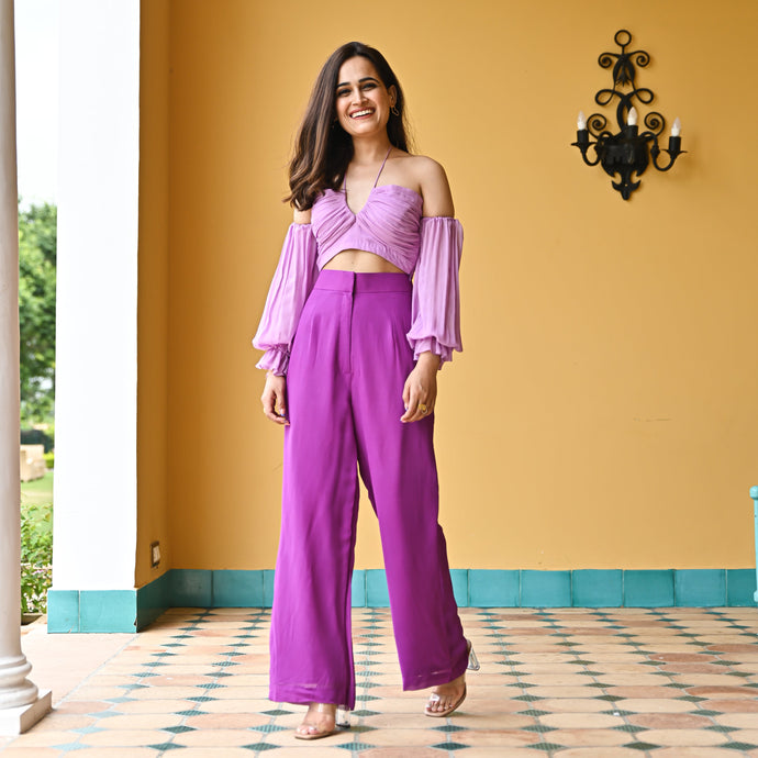 Vivid Viola Co-ord Set